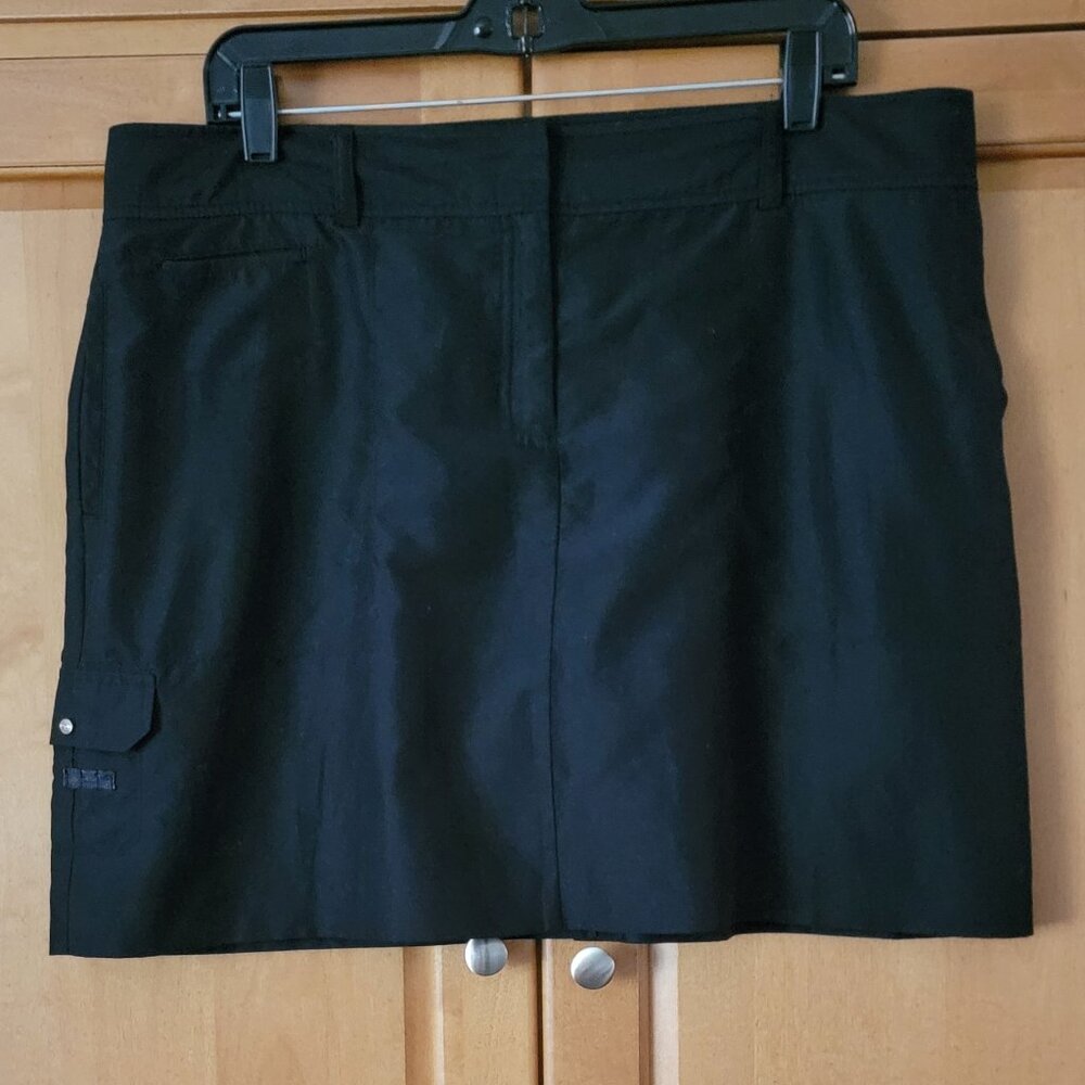 Izod Black Golf Athletic Skort - 14